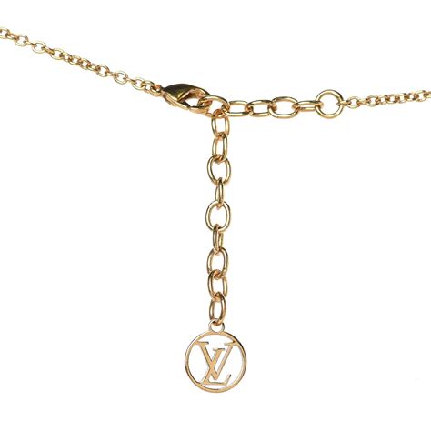 louis vuitton v necklace gold|louis vuitton pendants for women.